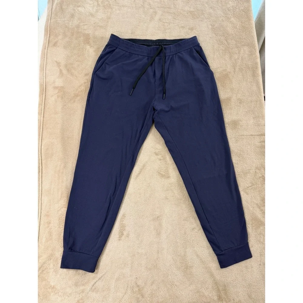 Public Rec All Day Joggers womens‎ pants size 34/30 Navy Blue Athletic EUC